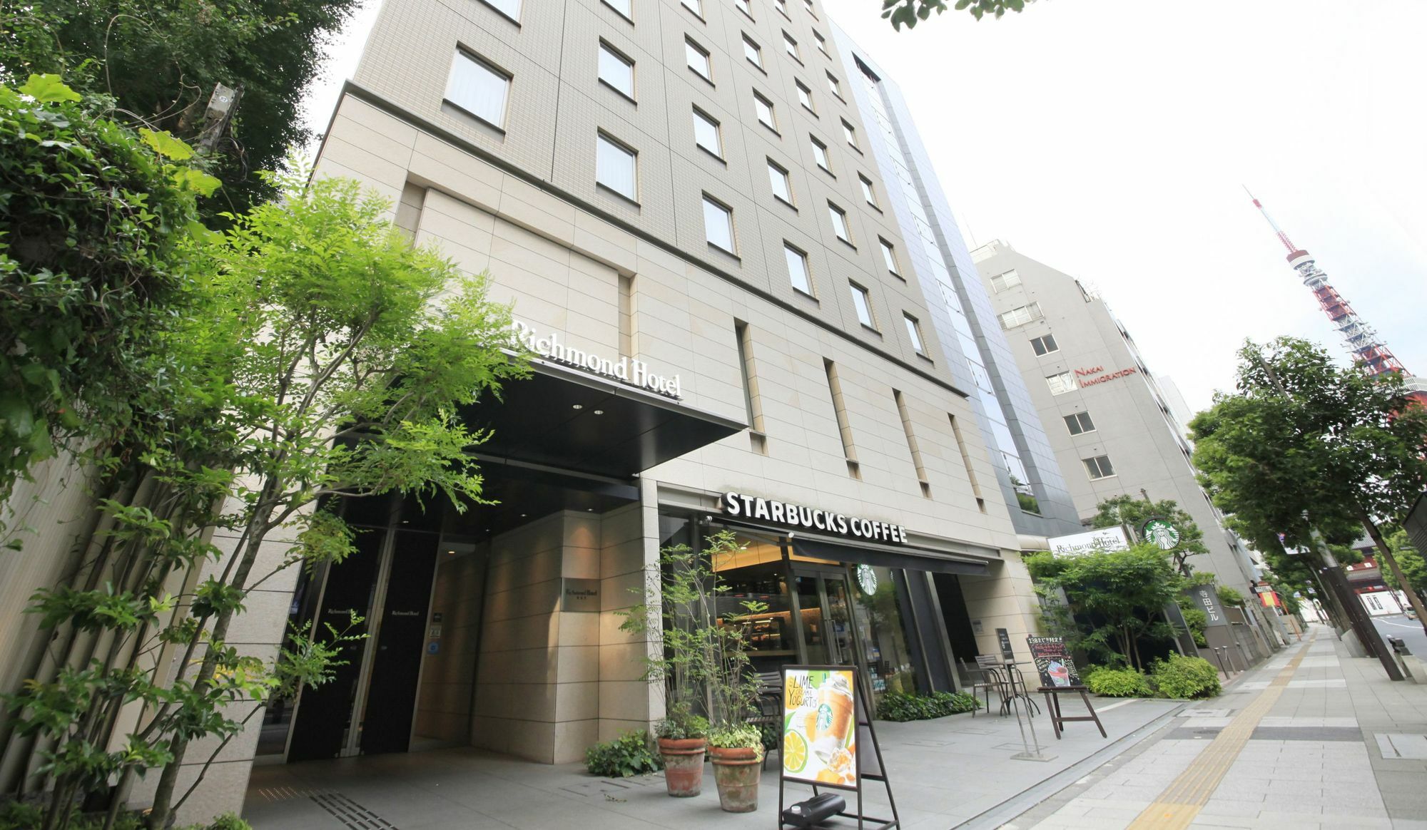 Richmond Hotel Tokyo Shiba Exterior foto